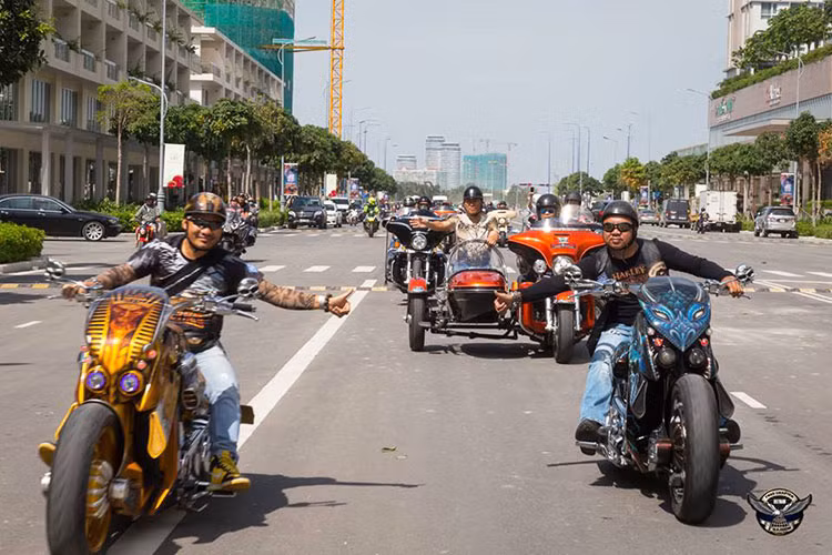 Bên cạnh những tín đồ đam mê Harley-Davidson tự do trong và ngoài nước. Còn có hàng trăm đại diện của các Clb, hội nhóm chơi xe môtô trên cả nước, từ địa đầu Móng Cái đến đất mũi Cà Mau hay các Clb môtô Hà Nội, Đà Nẵng, Quy Nhơn... cũng đã góp mặt.