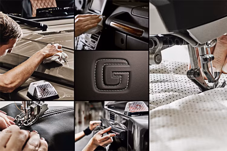 Khách hàng có thể chọn gói Exclusive, Sport và Chrome trên 2 mẫu G-Class. Với những khách hàng giàu có và muốn một chiếc G-Class mạnh mẽ hơn, Mercedes-AMG sẽ cung cấp phiên bản Exclusive Editions trên G63 và G65 có giá bán tại Đức từ 163.125 Euro (177,803 USD) và 287.658 (313.542 USD).