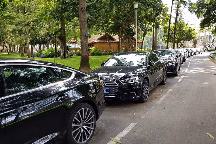 Audi AG đã sản xuất những phiên bản giới hạn dành riêng cho APEC 2017 gồm có Audi A4 2.0 TFSI, A6 1.8 TFSI, Q7 2.0 TFSI quattro. Tất cả các mẫu xe đều được sơn màu đen. Đáng chú ý hơn cả là sự hiện diện của hai mẫu xe hoàn toàn mới A5 Sportback 2.0 TFSI quattro và Q5 2.0 TFSI quattro. Đây là hai sản phẩm chưa từng ra mắt thị trường ôtô Việt.