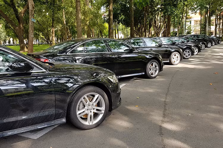 Những phái đoàn APEC vào các khung thời gian khác nhau sẽ tới các địa điểm khác nhau ở Việt Nam gồm Đà Nẵng, Hà Nội và Hồ Chí Minh. Từ tháng 4 tới tháng 11/2017, thương hiệu Audi tại Việt Nam cũng đã và đang tập huấn cho khoảng 600 lái xe phục vụ sự kiện trọng đại này.