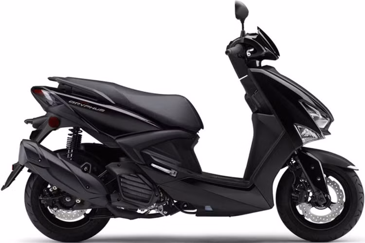 Về ngoại hình, mẫu xe ga Yamaha Cygnus Gryphus 2024 mới sở hữu cụm đèn pha kép LED đặt tạo thành khối ở mặt nạ trước, ngay phía dưới đó là đèn xi nhan cấu trúc gọn gàng.