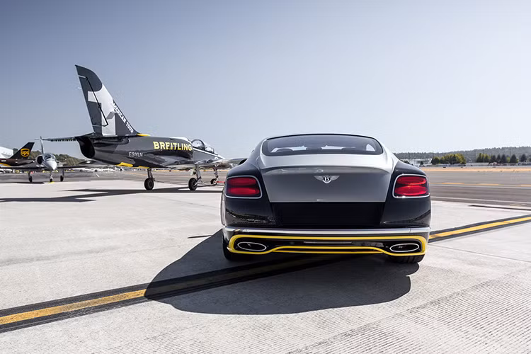 Màu sơn, và một số chi tiết bên ngoài được lấy cảm hứng của máy bay biểu diễn Breitling JETS cả ở phần màu sắc chi tiết.