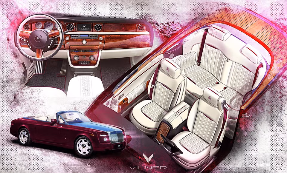 Những chủ sở hữu của chiếc Rolls-Royce Phantom Drophead Coupe muốn một cái gì đó mới mẻ hơn sau 10 năm kể từ ngày ra mắt của mẫu xe này. Vẫn dựa trên nền tảng thiết kế ban đầu, không gian nội thất của xe được tinh chỉnh một cách khéo léo dưới bàn tay nhào nặn của hãng độ nổi tiếng đến từ Bulgaria.
