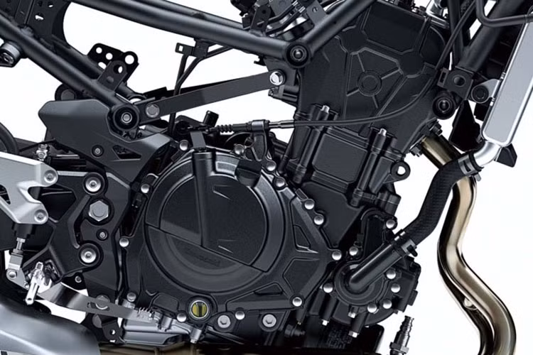 Nếu thực sự được ra đời, chiếc xe môtô cỡ nhỏ naked-bike hoàn toàn mới này sẽ sử dụng chung cỗ máy với "người anh em" Kawasaki Ninja 400 trên thị trường với xy lanh đôi, 399cc với hệ thống đèn LED mới.
