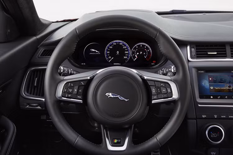 Phiên bản E-Pace S có mức giá từ 55.200 USD và động cơ D150. Bộ trang bị bao gồm đèn pha LED với đèn LED chạy ban ngày, la-zăng hợp kim 18 inch 9 chấu, gương chiếu hậu và gương cửa chống lóa tự động, ghế da mịn điều chỉnh 10 hướng, màn hình cảm ứng điều hướng vệ tinh 10 inch cùng với gói tính năng hỗ trợ đỗ xe.