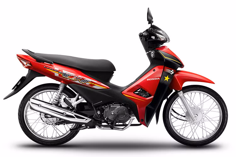 Theo đó, phiên bản giới hạn Honda Wave Alpha đặc biệt mới sẽ có tên gọi là "Hào khí sao vàng, xông pha chiến thắng", mang trên mình màu xe và bộ tem độc đáo.