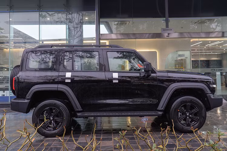 Mẫu xe SUV GWM Tank 300 sử dụng nền tảng khung gầm rời - kiến trúc thường thấy trên các mẫu xe địa hình chuyên dụng. Xe có kích thước tổng thể dài x rộng x cao lần lượt là 4.760 x 1.930 x 1.903 mm. Trục cơ sở dài 2.750 mm, tương đương các mẫu SUV cỡ C như Mazda CX-5 hay Hyundai Tucson.