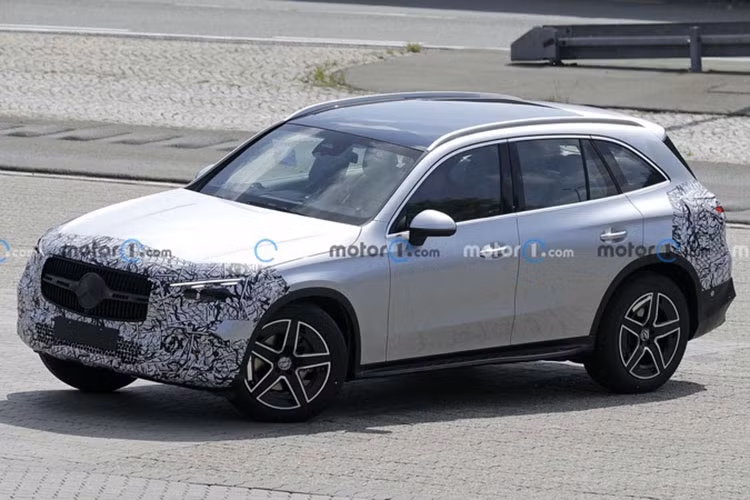Mercedes-Benz GLC 2023 lo dien, thiet ke 