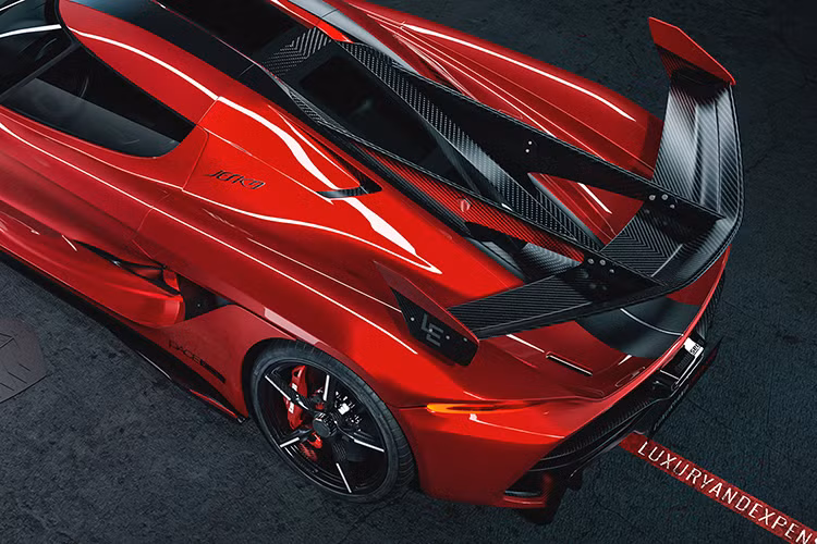 Hình chi tiết đầy đủ về nội thất của Koenigsegg Jesko Red Cherry vẫn chưa được cung cấp, nhưng trang web cho biết khách hàng sẽ có quyền lựa chọn bọc vải Alcantara hoặc bằng da cho cabin hai chỗ ngồi của xe.