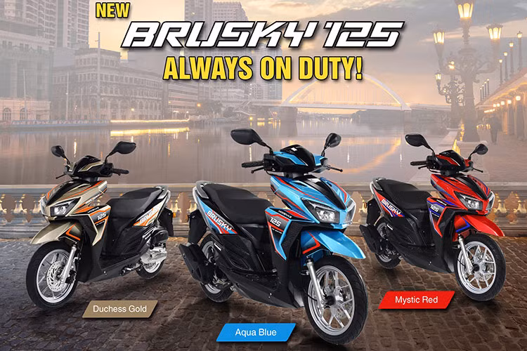 Tại thị trường Philippines, giá xe Kawasaki Brusky 125 2024 có mức niêm yết 75.000 PHP (tương đương 33,17 triệu đồng). Đây được xem là lựa chọn đáng lưu ý cho những ai đang mong muốn có được một mẫu xe ga đi lại hằng ngày. 