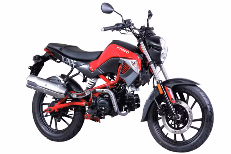 K-Pipe 125 gây ấn tượng với thiết kế đèn pha đôi dọc mang phong cách thiết kế của các dòng xe Châu Âu, được trang bị khung sườn mắt cáo thể thao đi kèm đèn hậu dạng LED.