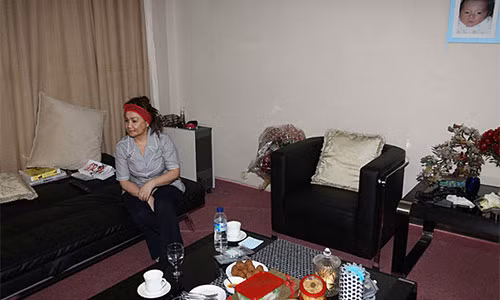 Phòng giam đầy đủ tiện nghi của Artalyta Suryani. Ảnh: Al Jazeera.