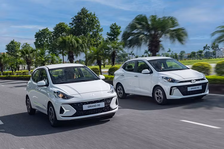 Hyundai Grand i10 nam hon 50% thi phan xe co A tai Viet Nam