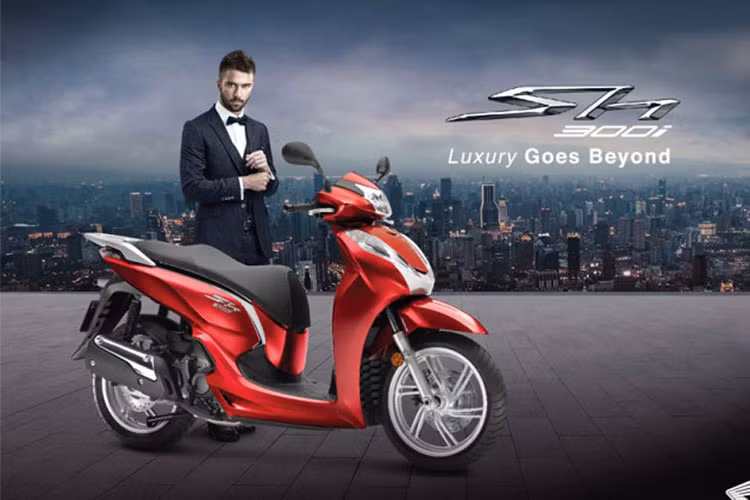 Honda SH 300i hon 270 trieu da ngung ban tai Viet Nam?