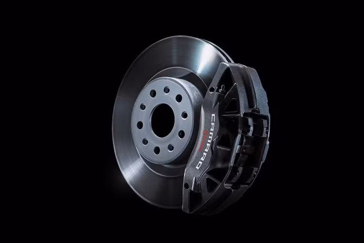 Cụm phanh của Camaro phiên bản 2016.