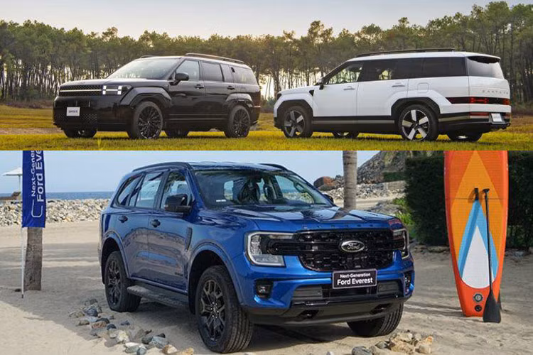 Doanh số thị trường ôtô Việt Nam tiếp đà tăng trưởng trong tháng 10/2024 và phân khúc SUV cỡ D cũng không ngoại lệ khi có 3.219 xe mở bán thành công, tăng 19,3% theo tháng. Đáng chú ý, đây là tháng đầu tiên kể từ đầu năm đến nay có 2 thành viên của nhóm đạt kết quả hơn 1.000 xe, gồm Ford Everest và Hyundai SantaFe 2024.