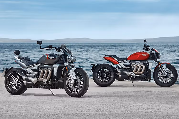 Triumph Rocket III 2019 ra mat hai phien ban R va GT