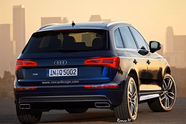 Audi Q5 2017 lo dien voi ngoai hinh day the thao-Hinh-2