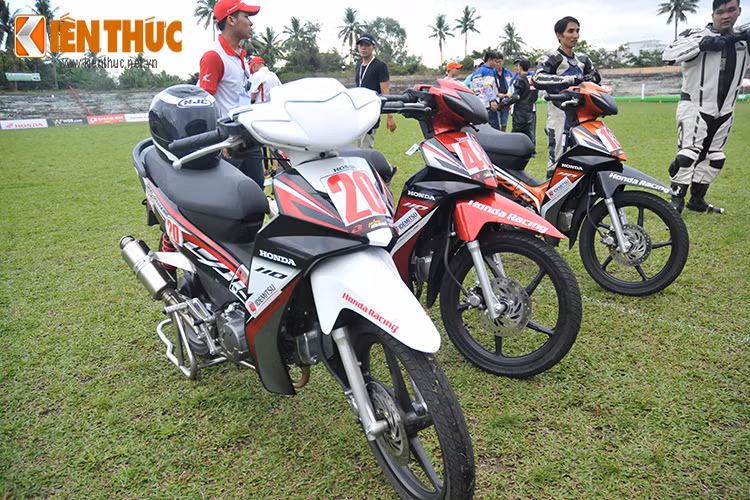 Những chiếc Blade đạt thành tích cao nhất ở phân khúc đua xe thương mại của Honda Việt Nam.