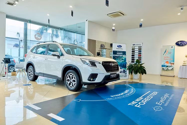 Loat xe Subaru duoc giam gia, nhieu nhat toi gan 240 trieu dong