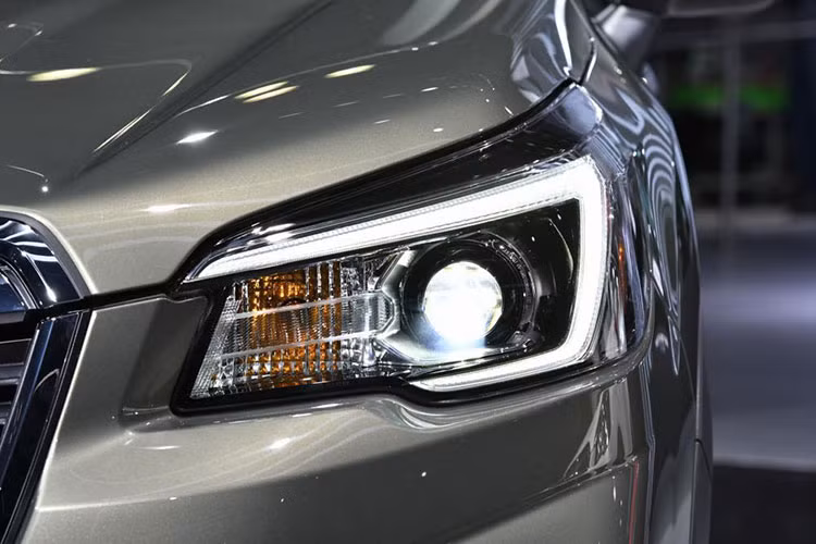 Giá chằng đồ trên nóc sẽ có trên phần lớn các bản trang bị của Subaru Forester 2019, trừ bản tiêu chuẩn. Khi mua mẫu xe này, khách hàng có thể chọn các màu sơn ngoại thất như xanh lục, xanh dương và đỏ. Bên cạnh đó là những chi tiết ốp trang trí màu đen bóng hoặc bạc.