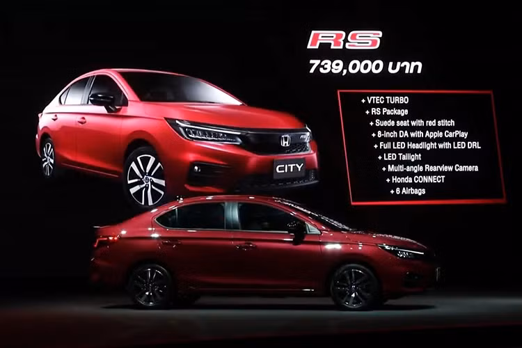Tại Thái Lan, xe sử dụng động cơ tăng áp 1.0L mới, cho công suất tối đa 122 mã lực, momen xoắn 173 mã lực, mạnh hơn so với khối động cơ 1.5L của thế hệ hiện hành. Honda Việt Nam vẫn chưa lên tiếng xác nhận thời gian ra mắt. Tuy nhiên, trước sức ép đến từ đối thủ Toyota Vios, Kia Soluto và Mitsubishi Attrage 2020, Honda City sẽ sớm lột xác.
