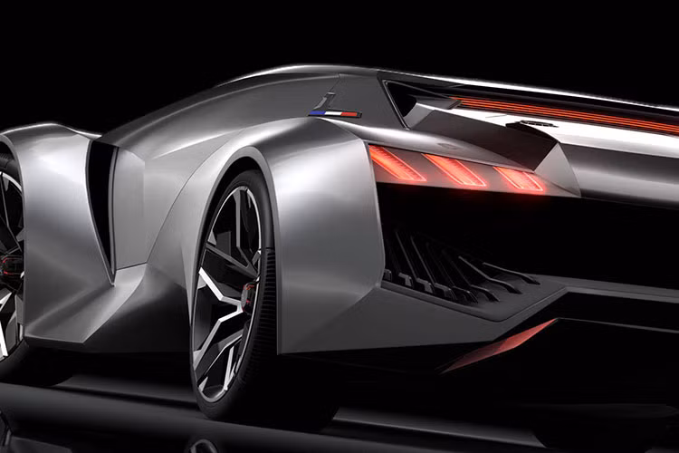  Peugeot Vision Gran Turismo Concept là dự án xây dựng hình ảnh trong game được đầu tư công phu nhất mà Peugeot từng làm.