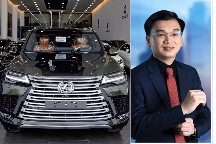 Mới đây, trên trang cá nhân của mình, “cá mập” mới của chương trình Shark Tank Việt Nam đã chia sẻ hình ảnh đi nhận bàn giao chiếc SUV hạng sang Lexus LX600 hoàn toàn mới. Điểm thú vị là Shark Lê Hùng Anh cho rằng mình chỉ mượn xe để chụp ảnh, thậm chí, "cá mập" còn tiết lộ có nghề tay trái là ca sĩ chuyên hát đám cưới hay đám đầy tháng nên mới có tiền mướn xe.