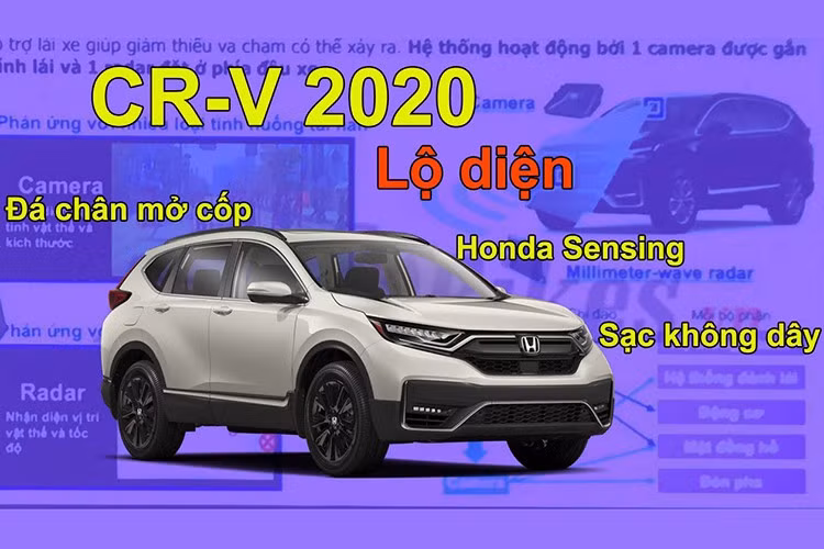 Khi có mặt trên thị trường Việt Nam, Honda CR-V 2020 sẽ có 3 phiên bản là L, G, E cùng 5 lựa chọn màu sắc, bao gồm Trắng ngà, Ghi bạc, Xám titan, Đen ánh và Xanh đậm. Chưa hết, theo tin đồn, Honda CR-V 2020 còn có thêm phiên bản LSE với phong cách thể thao, có thể sẽ ra mắt sau. 