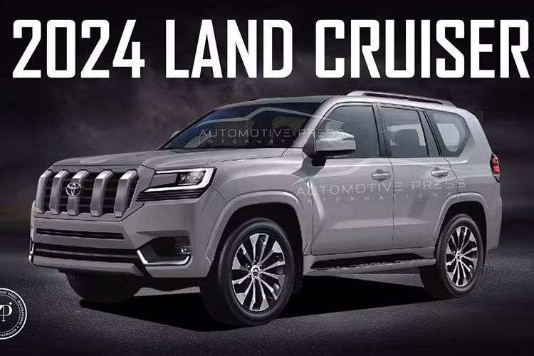 Tin đồn cũng cho biết Toyota Land Cruiser Prado thế hệ mới sẽ không còn dùng cửa cốp mở sang ngang như phiên bản cũ. Thay vào đó, xe sẽ được trang bị cửa cốp mở lên trên thông thường. Dự kiến, Land Cruiser Prado 2024 sẽ bắt đầu được sản xuất tại nhà máy ở Nhật Bản vào tháng 10 năm nay. Sau đó, xe sẽ có mặt tại đại lý vào tháng 4 năm sau.