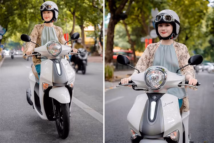 Ngam Yamaha Janus cung Ly Pham hoa minh vao mua thu Ha Noi-Hinh-4