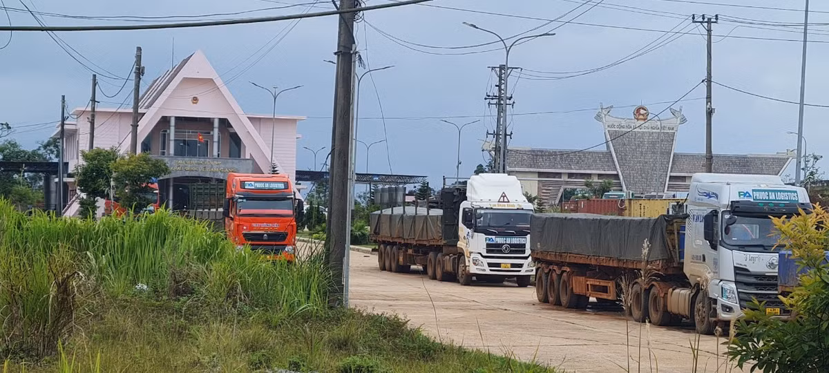 Theo UBND tỉnh Quảng Nam, lượng hàng hóa thông quan qua Cửa khẩu quốc tế Nam Giang ngày càng tăng, từ nông sản, vật tư đến khoáng sản...