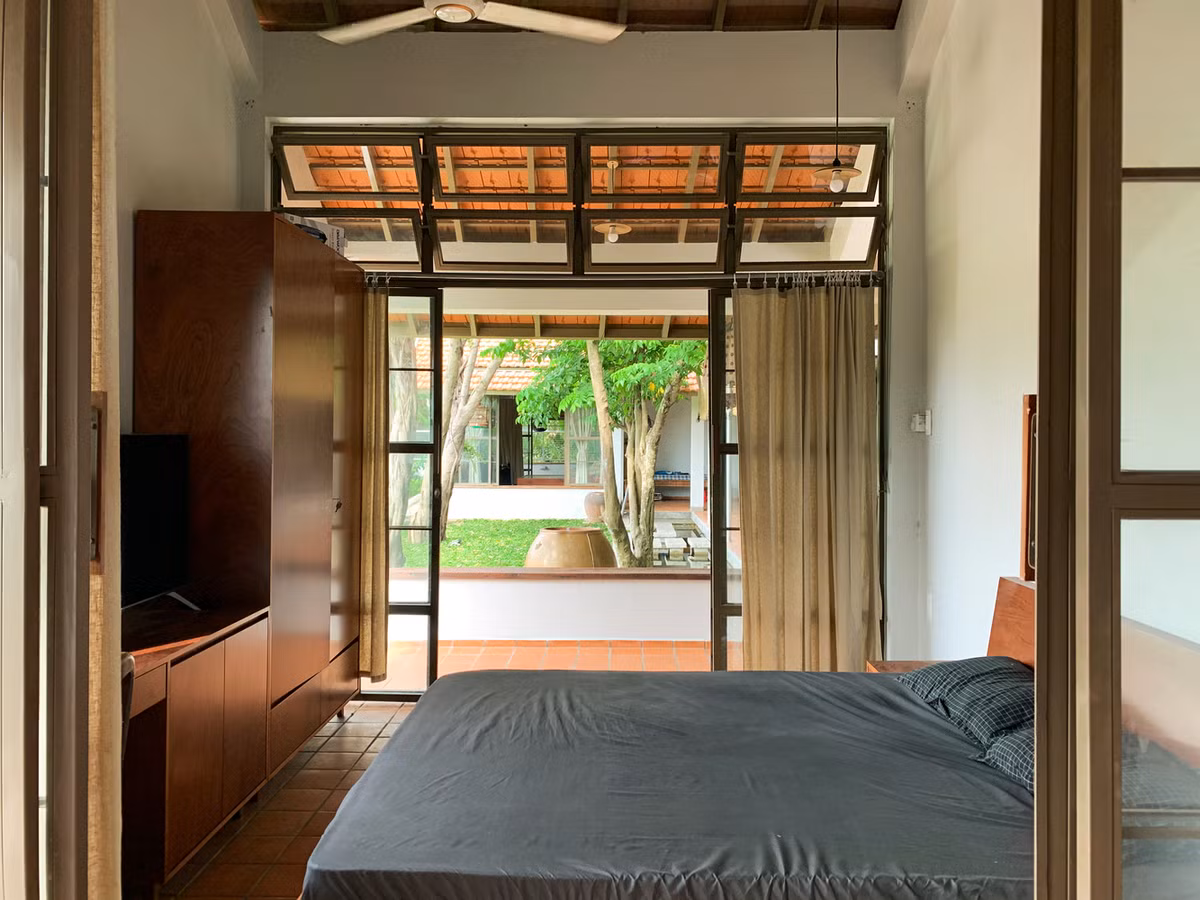  Phòng ngủ nào cũng được thiên nhiên bao bọc. Ảnh: k59 atelier