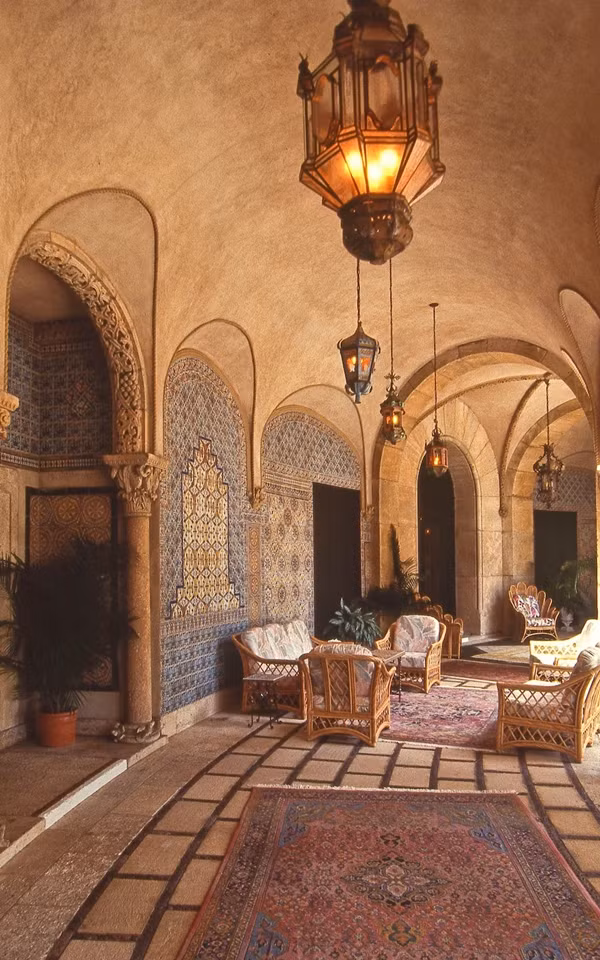 Năm 1985, Mar-a-Lago được ông Donald Trump mua lại, đánh dấu bước ngoặt quan trọng trong lịch sử khu nghỉ dưỡng. Ảnh: Telegraph