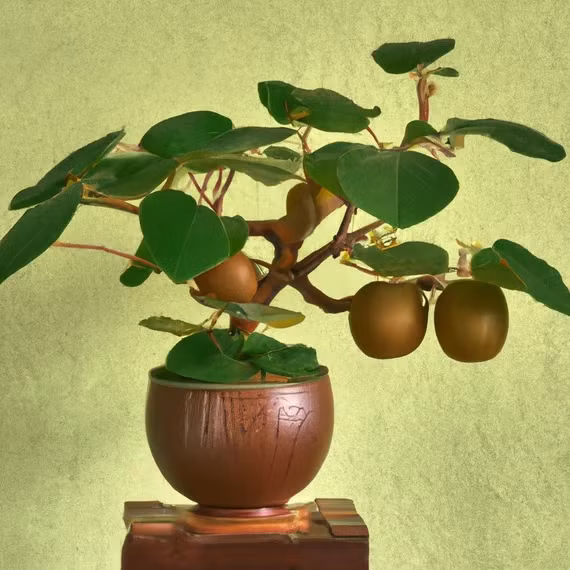 Trên thị trường có nhiều địa chỉ bán kiwi lùn có thể trồng làm cảnh. Ảnh: Etsy