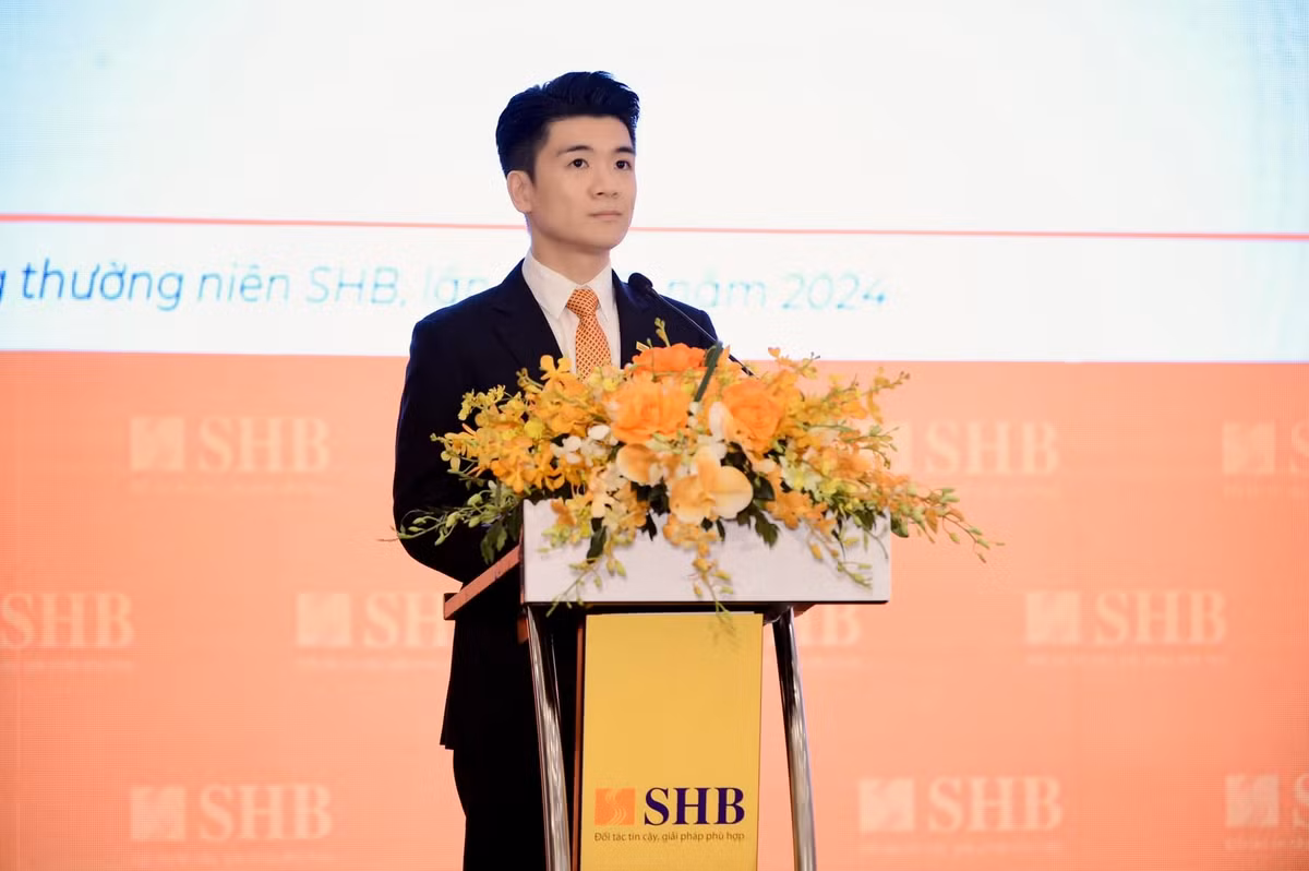Đỗ Quang Vinh hiện là Phó Chủ tịch HĐQT kiêm Phó Tổng Giám đốc Ngân hàng Sài Gòn - Hà Nội (SHB). Ảnh: FB Đỗ Quang Vinh