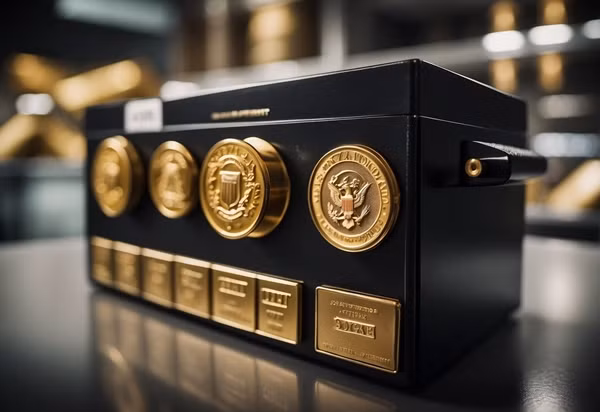 Ngoài vàng, Fort Knox còn lưu giữ nhiều tài liệu và vật phẩm quan trọng khác trong lịch sử bao gồm Hiến pháp Hoa Kỳ và Tuyên ngôn Độc lập trong thời gian Thế chiến II. Ảnh: Metalsedge