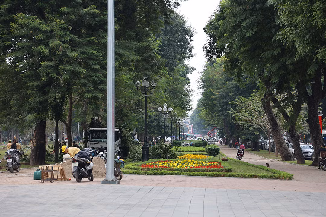 Tổng chiều dài tuyến phố đi bộ dự kiến khoảng 1.600 m. Tổng diện tích sử dụng dự kiến khoảng 11.000 m2 (trong đó khoảng 4.800 m2 mặt nước). 