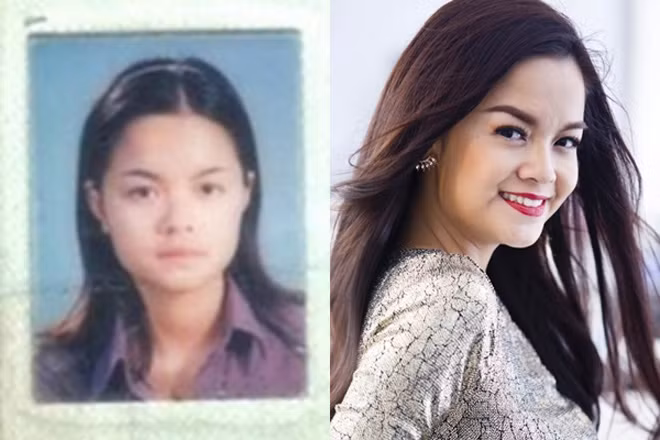 Quỳnh Anh vẫn giữ những nét đẹp tự nhiên vốn có so với thời học sinh.