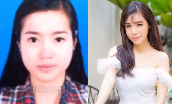 Elly Trần chụp ảnh thẻ vẫn xinh tự nhiên. Giờ đây hot girl đã là bà mẹ hai con.