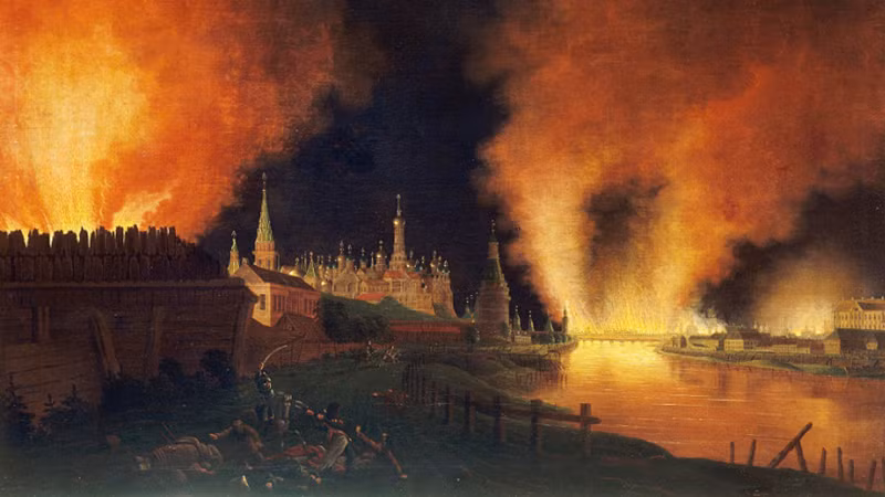 Vi sao Napoleon khong the lam no tung cung dien Kremlin?