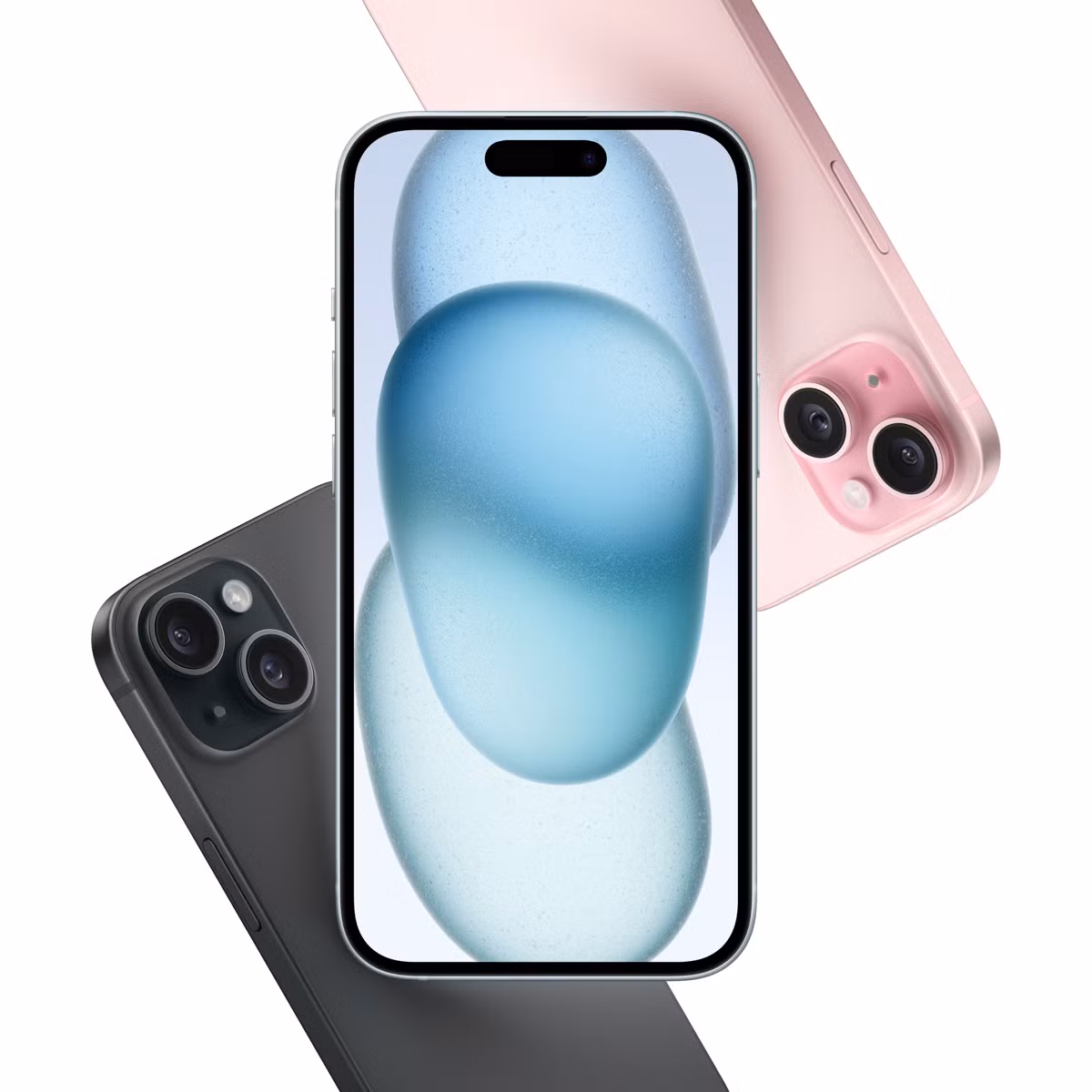 Thêm nữa, iPhone 15 và iPhone 15 Plus có thiết kế kính mặt lưng được pha màu. Kính mặt lưng được gia cố độ bền bằng quy trình trao đổi ion kép tối ưu trước khi được đánh bóng bằng các hạt tinh thể nano và được khắc axit để tạo nên lớp kính mờ sang trọng.
