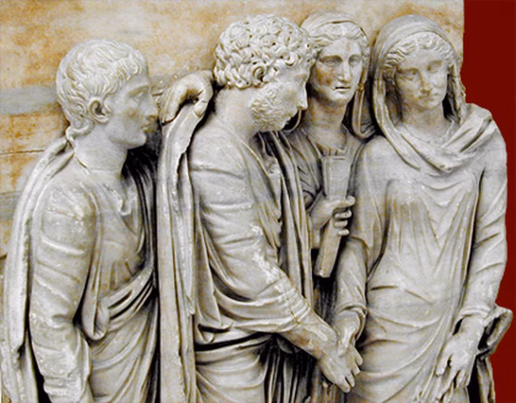 Để củng cố quyền lực, hoàng đế Augustus đồng ý kết hôn với Livia Drusilla vì gia tộc của bà có ảnh hưởng lớn trong triều. Sau khi trở thành hoàng hậu, Livia Drusilla giúp đỡ chồng rất nhiều trong việc trị quốc.