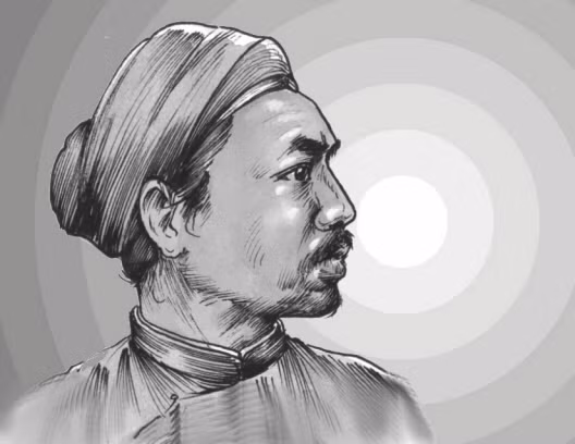 Tân Mùi 1871 - năm sinh Hàm Nghi, vị vua yêu nước của nhà Nguyễn. Năm 1885 ông hạ chiếu Cần Vương, phát động phong trào chống Pháp rộng khắp đất nước. Ảnh: Chân dung vua Hàm Nghi.