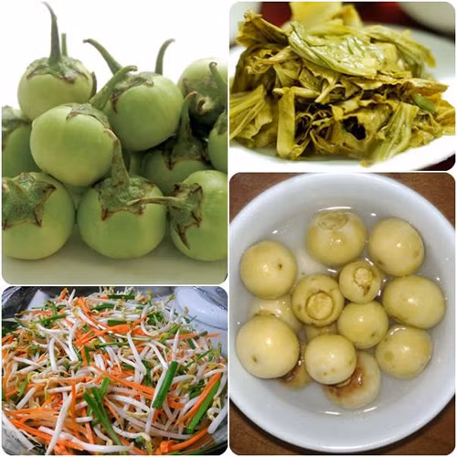 Thói quen thưởng thức đồ ăn mặn như dưa cà muối, thịt muối cũng là nguyên nhân khiến cơ thể nạp lượng muối nhiều hơn mức cần thiết.