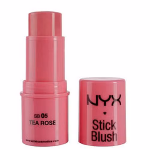 Màu má NYX Stick Blush. Có giá 4,55$. Nếu dùng phấn má dạng bột thì có thể khá thô với ai có làn da khô. Trong trường hợp đó thì má hồng dạng kem sẽ là lựa chọn làm đẹp đúng.