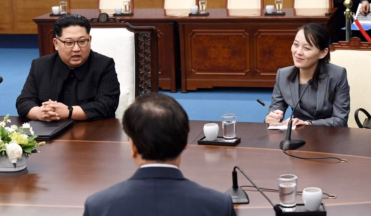 Theo những người theo dõi Triều Tiên lâu năm, Kim Yo Jong sẽ kế thừa quyền lãnh đạo nước này nếu người đương nhiệm Kim Jong Un rời bỏ vị trí vì bất cứ lý do gì. Ảnh: SCMP