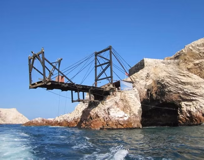 Phân chim hình thành các mỏ phốt phát được khai thác để tạo ra phân bón.