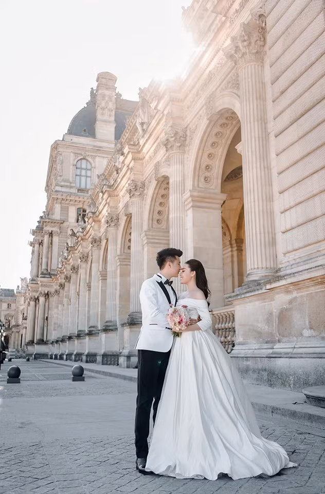 Bộ ảnh cưới được thực hiện tại Pháp của cặp đôi
