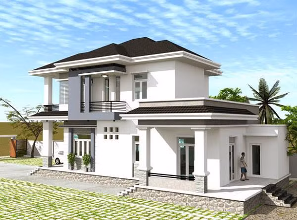 Phù hợp với những gia đình có diện tích đất rộng.